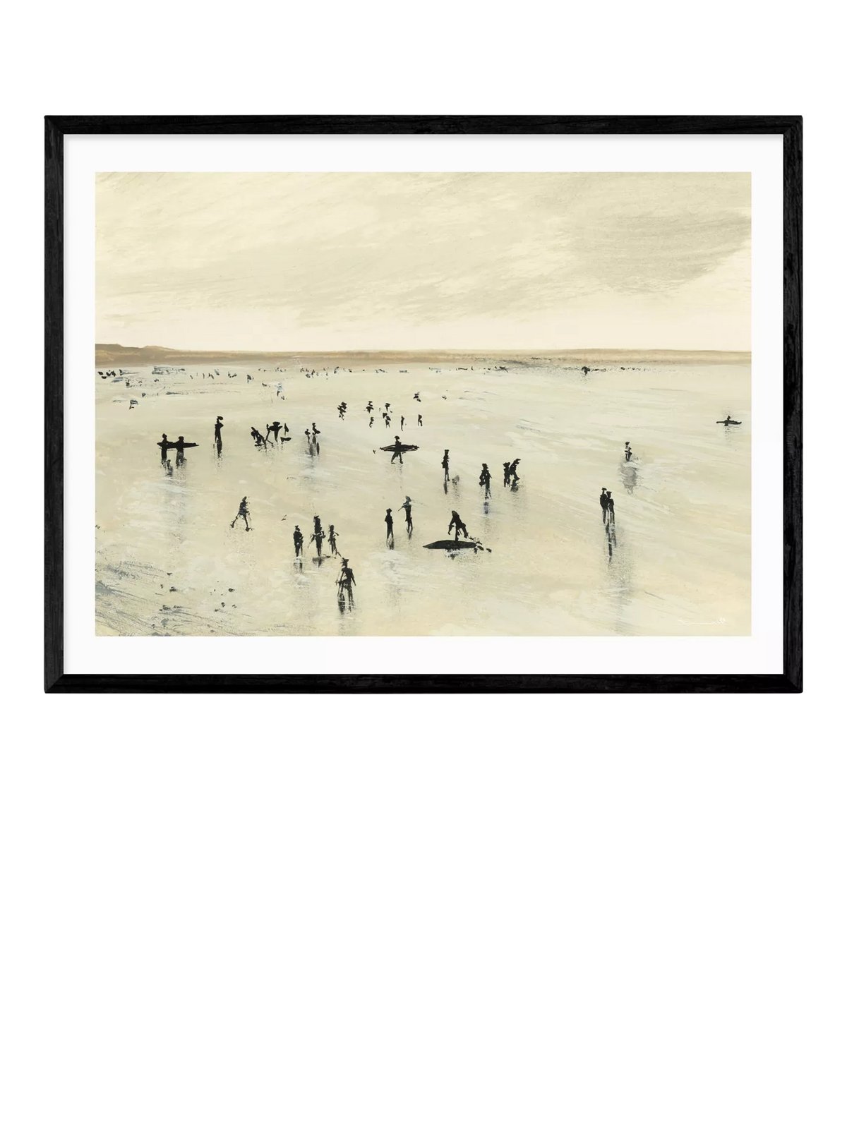 East End Prints Croyde framed print 63.4x83.4cm, imported from the UK