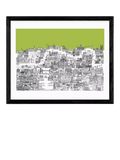 EAST END PRINTS 'Home' London framed print 43.4x53.4cm (British brand)