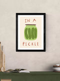 East End Prints Pickle framed art print 43.4x33.4cm - British product