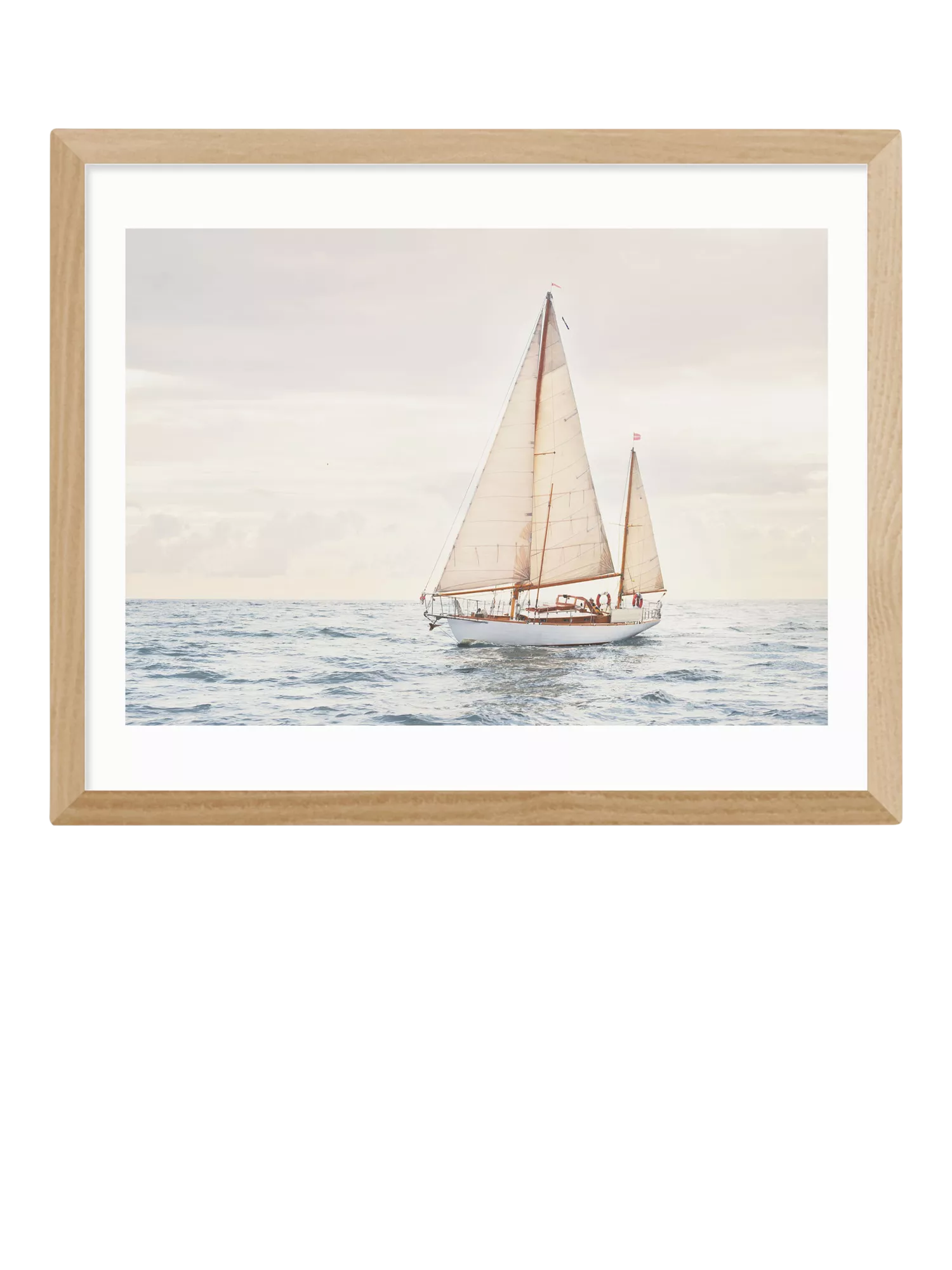 East End Prints Sailboat framed print 43.4x53.4cm, UK version