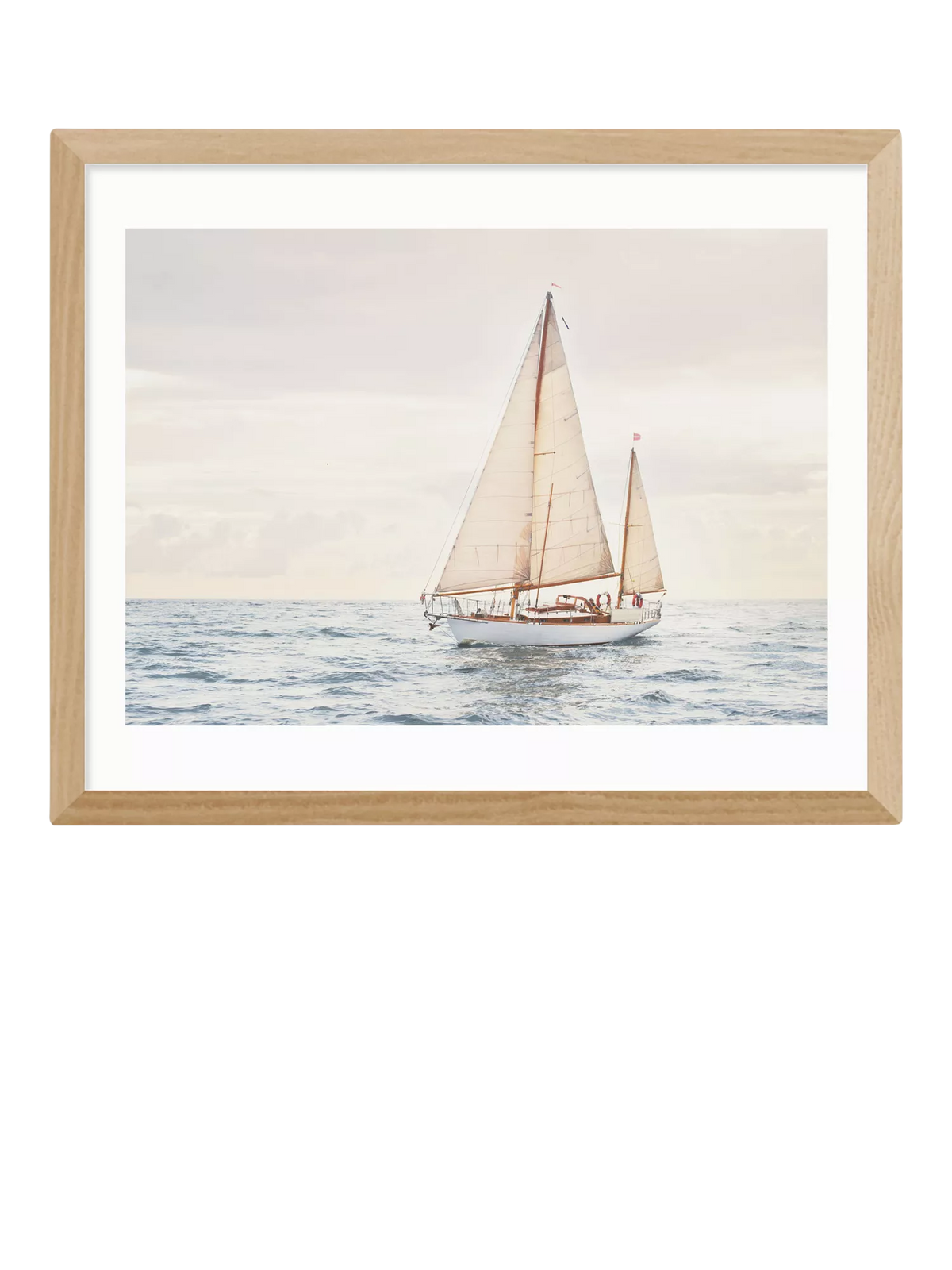 East End Prints Sailboat framed print 43.4x53.4cm, UK version