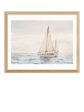 East End Prints Sailboat framed print 43.4x53.4cm, UK version
