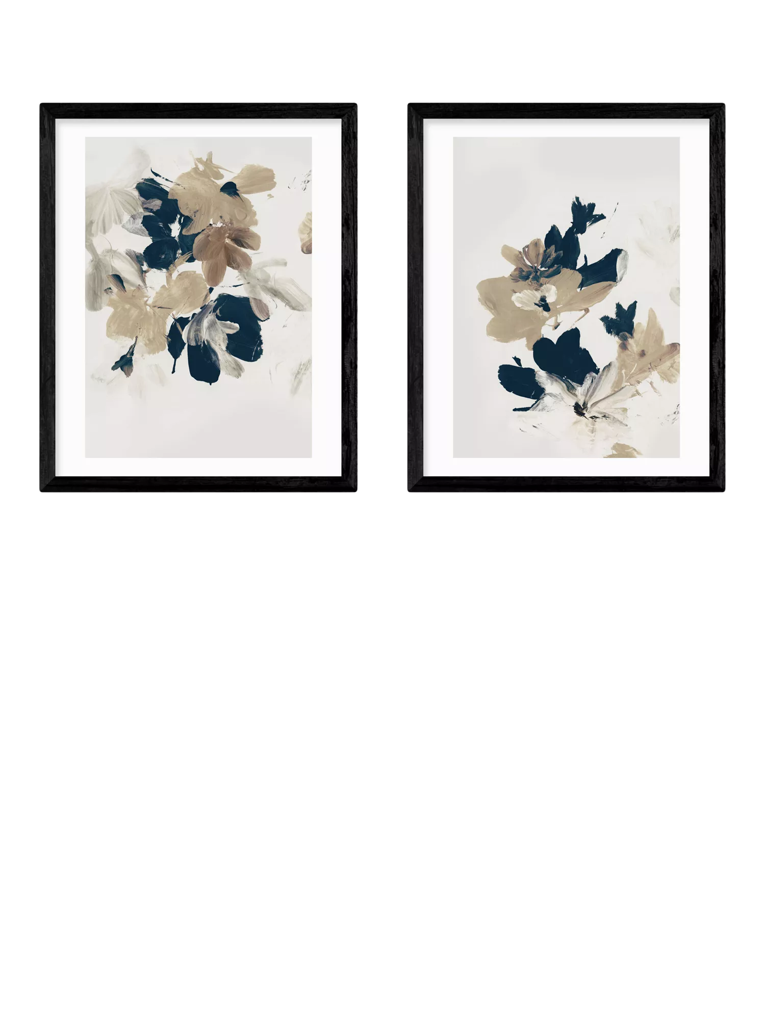 East End Prints Dan Hobday summer view framed print set UK version