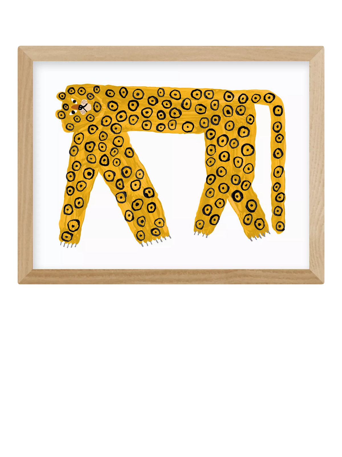 East End Prints Super Jaguar framed print 33.4x43.4cm (British brand)