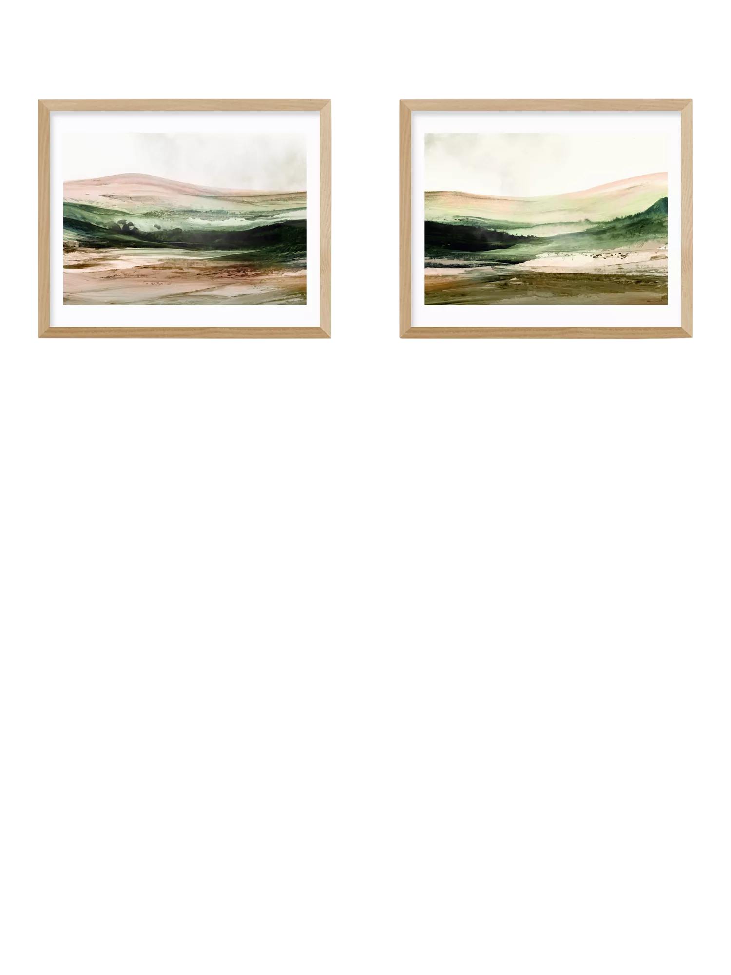 East End Prints Dan Hobday West Country framed print set 43.4x53.4cm, imported from the UK