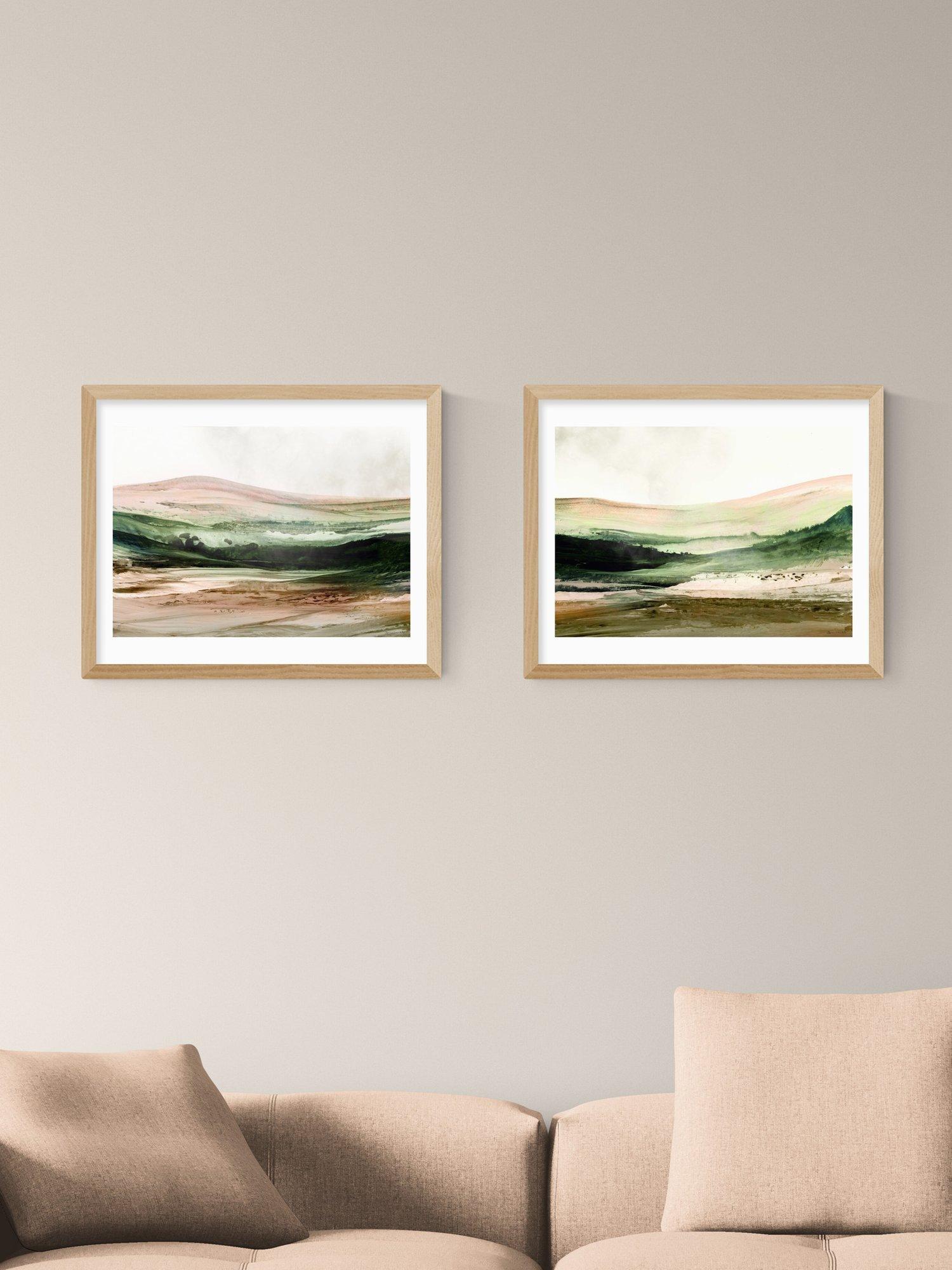 East End Prints Dan Hobday West Country framed print set 43.4x53.4cm, imported from the UK