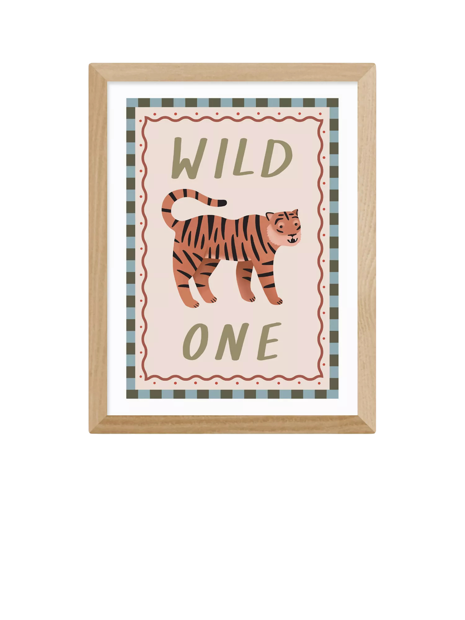 East End Prints Wild One framed print 43x33cm, UK version