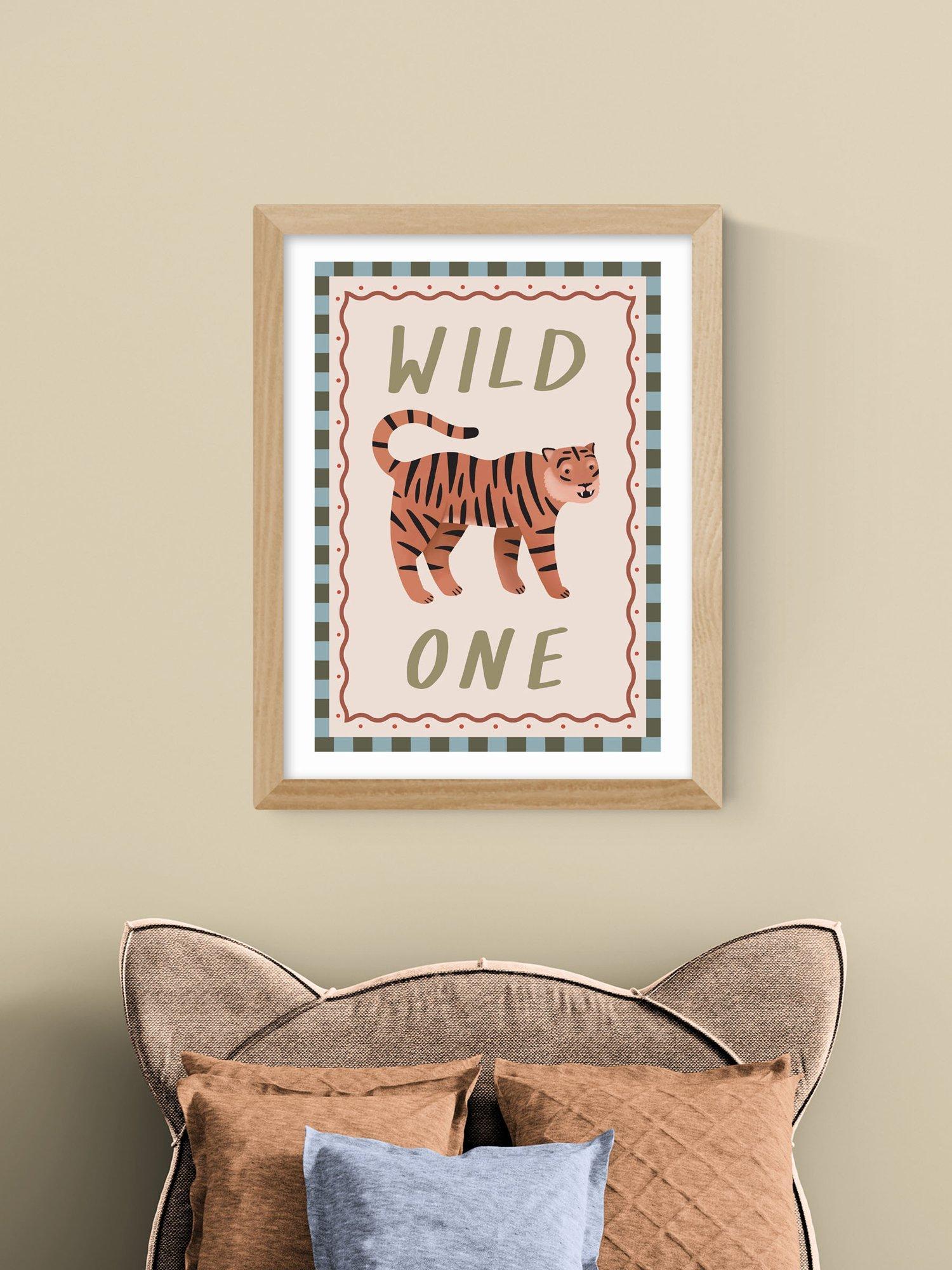 East End Prints Wild One framed print 43x33cm, UK version