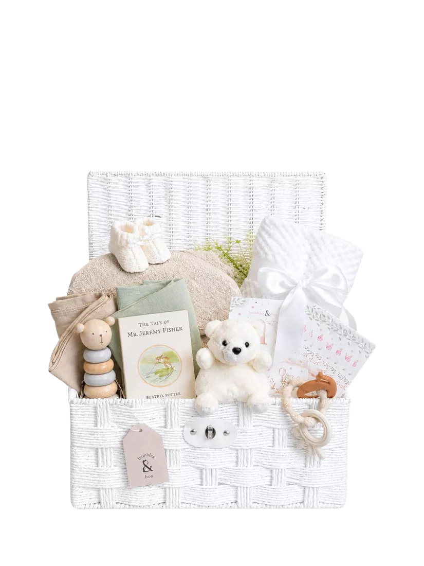 Bumbles & Boo Gentle Dreams baby gift hamper - British product