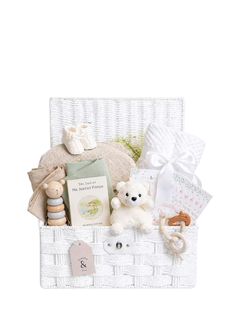 Bumbles & Boo Gentle Dreams baby gift hamper - British product