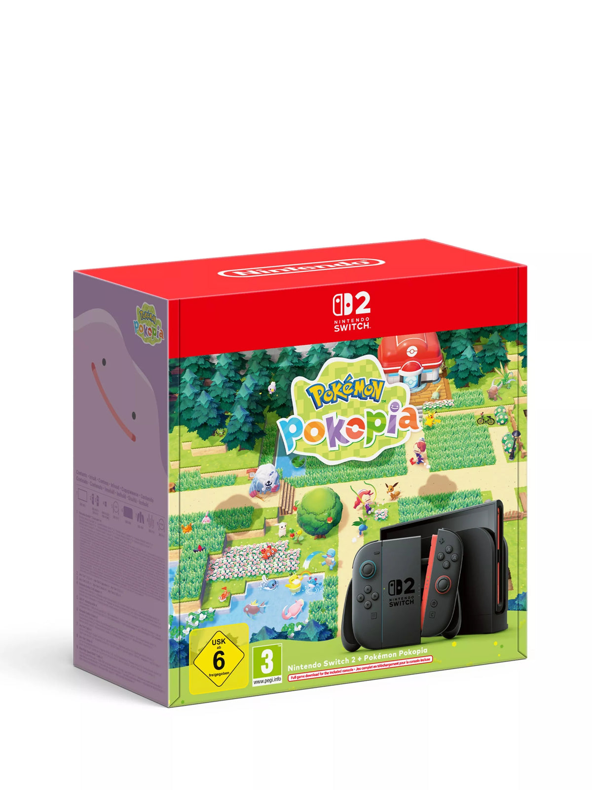 Nintendo Switch 2 console 256GB with Pokémon Pokopia (British brand)