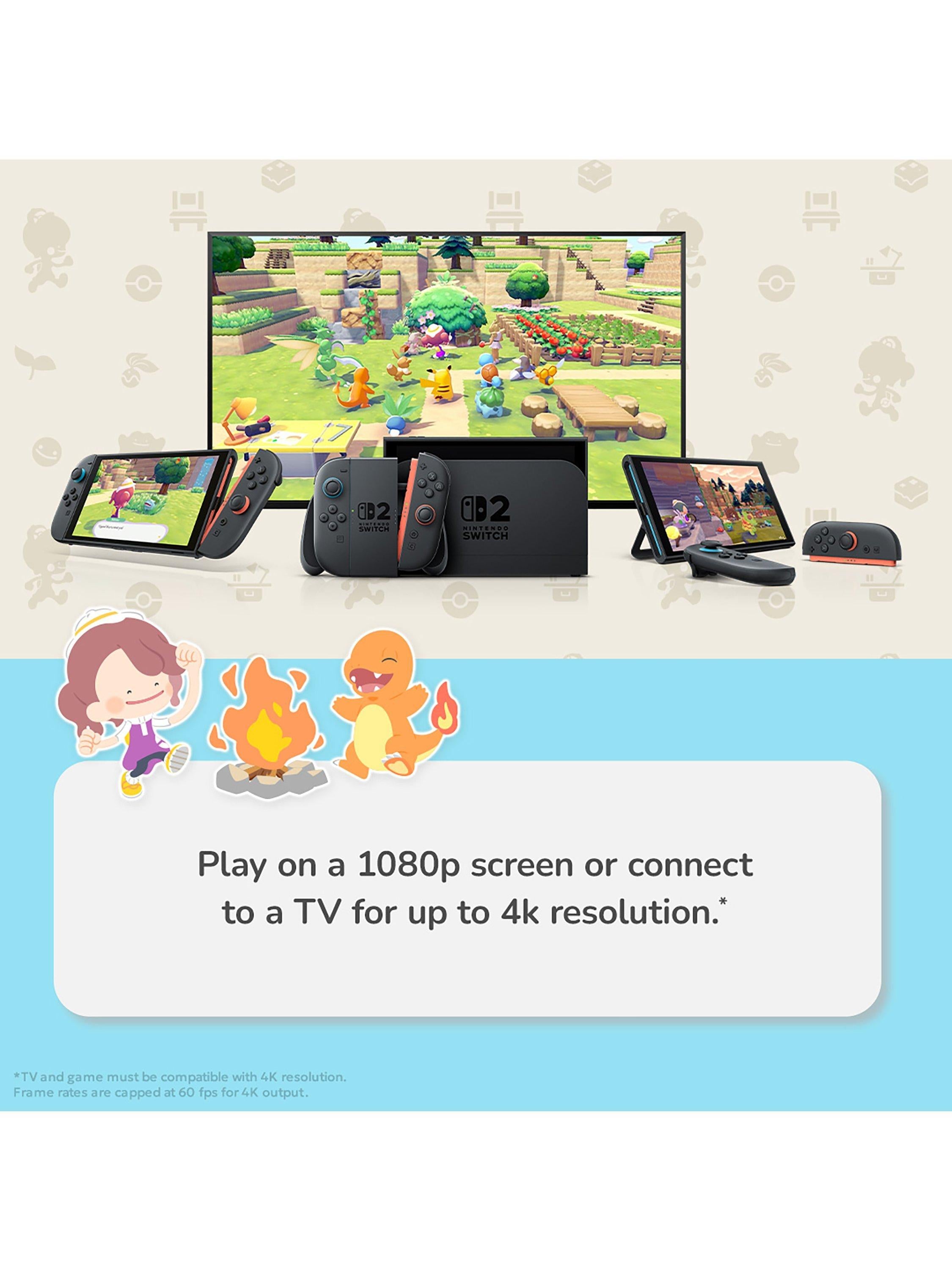 Nintendo Switch 2 console 256GB with Pokémon Pokopia (British brand)