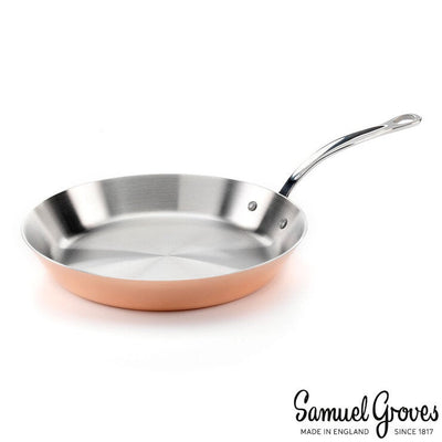 Costco UK Samuel Groves Copper Induction Fry Pan 28cm- Buy online at McGrocer