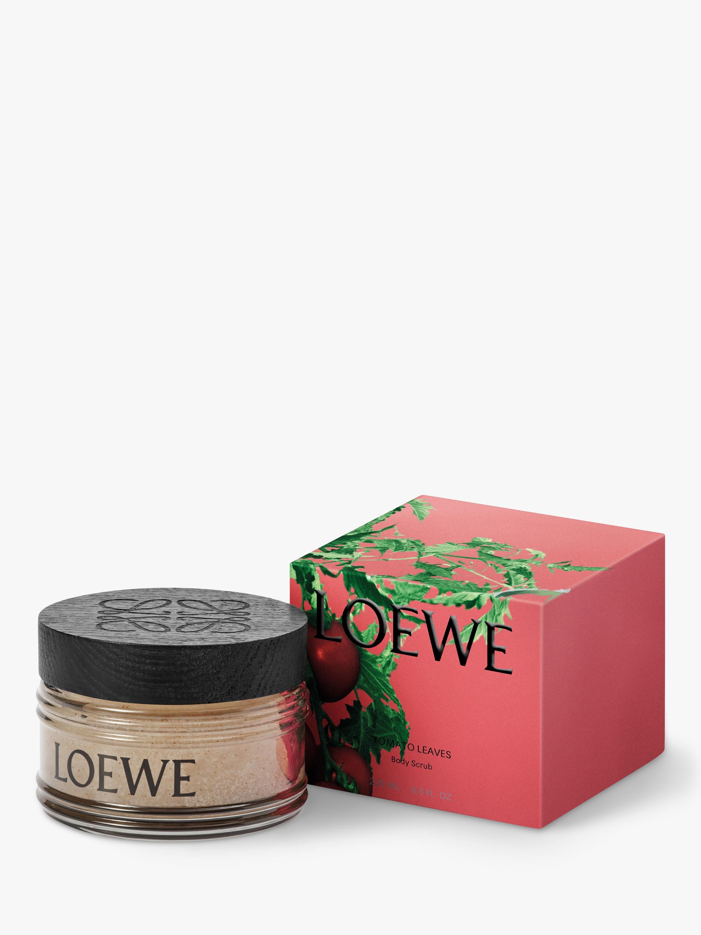 LOEWE Tomato Leaves body scrub 200ml, imported from the UK