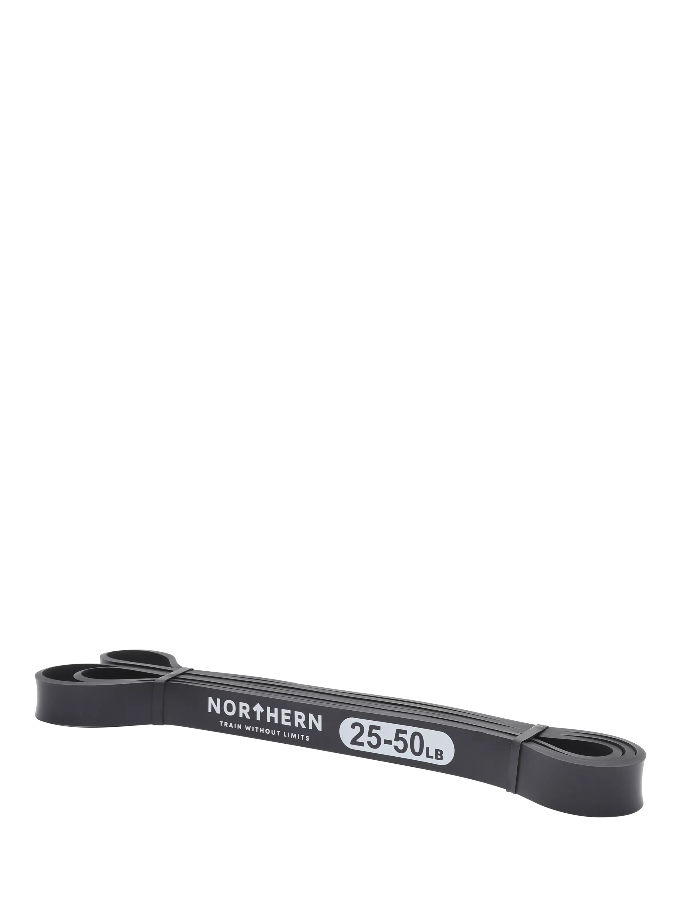 Northern Gym standard workout resistance band in black - British product