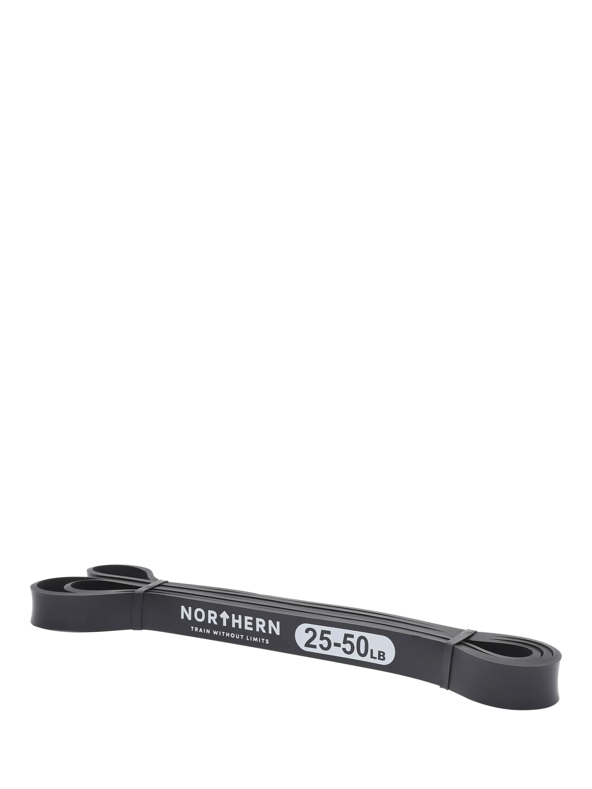 Northern Gym standard workout resistance band in black - British product