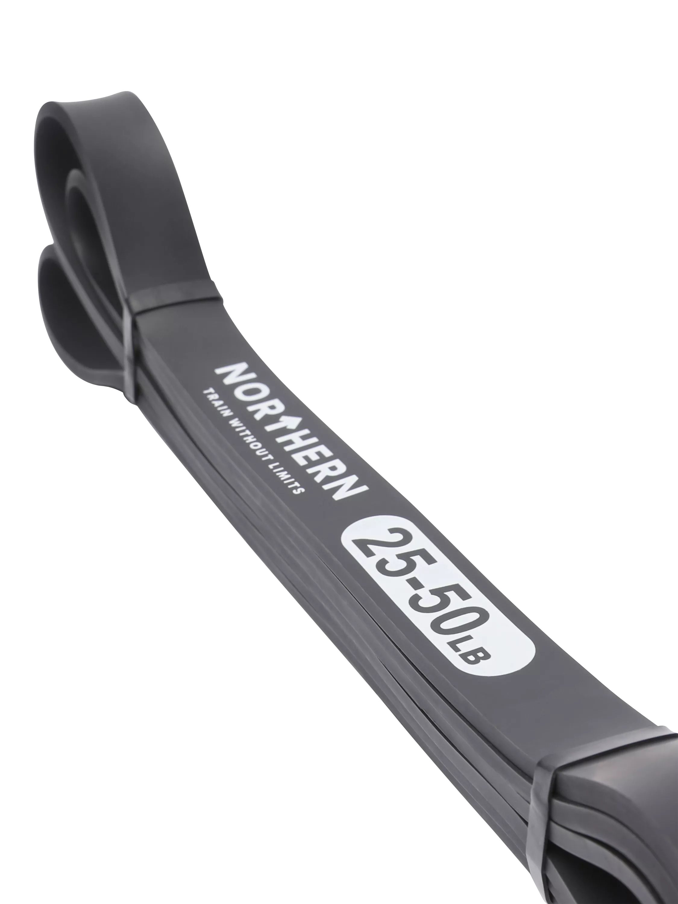 Northern Gym standard workout resistance band in black - British product