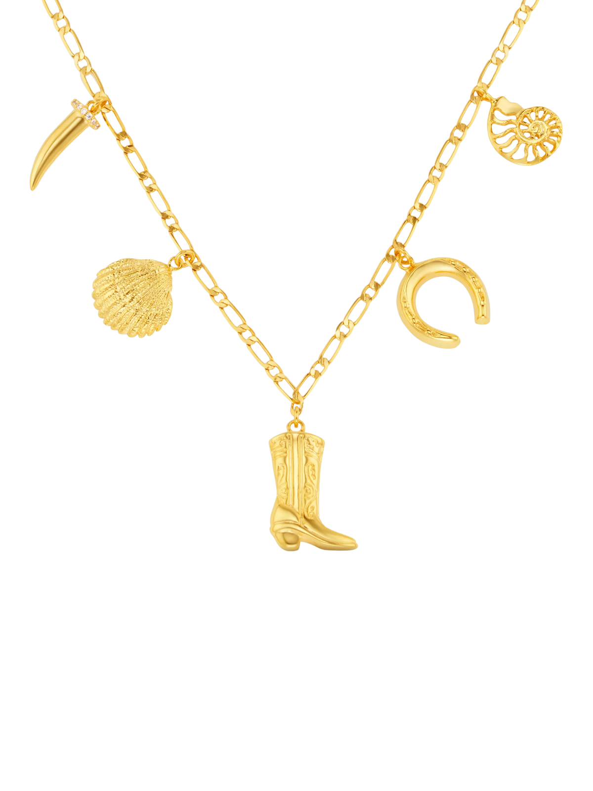 Orelia western charm necklace 43cm, imported from the UK