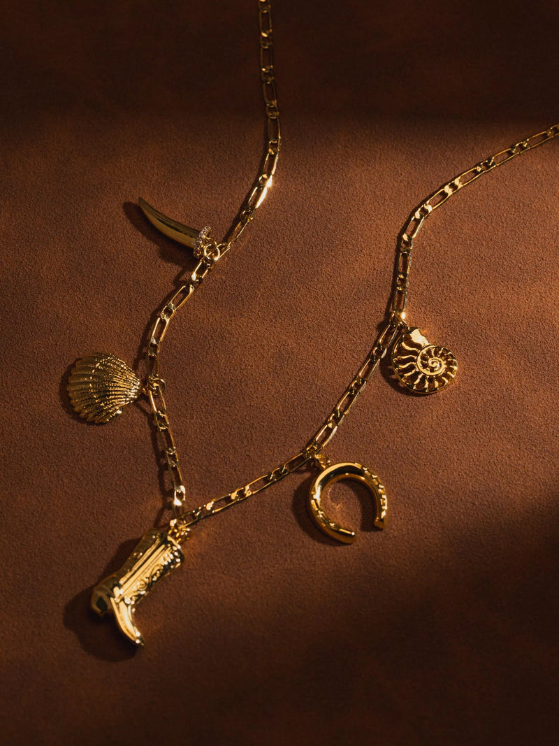 Orelia western charm necklace 43cm, imported from the UK