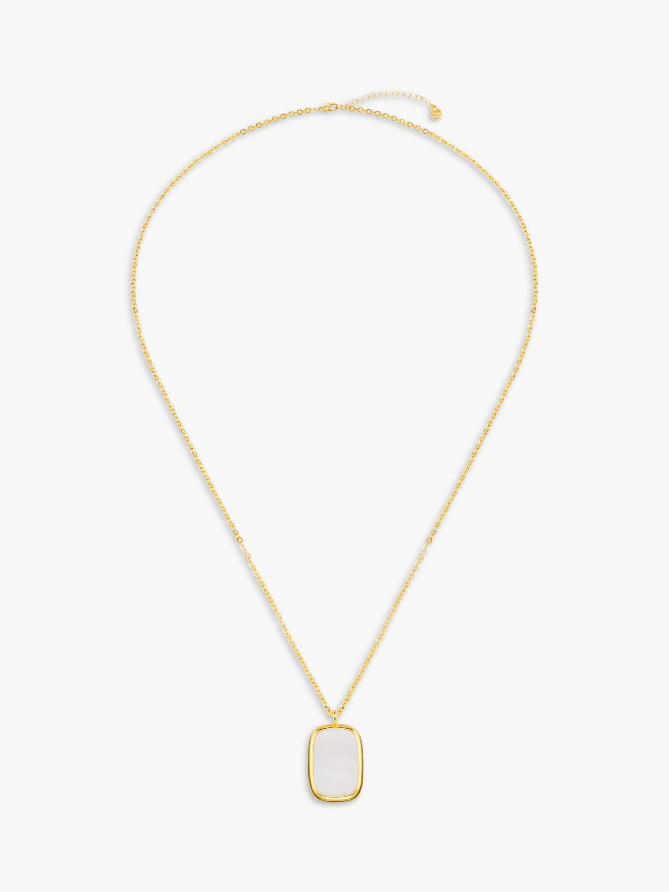 Orelia statement enamel pendant necklace 750mm chain, imported from the UK