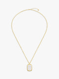 Orelia statement enamel pendant necklace 750mm chain, imported from the UK