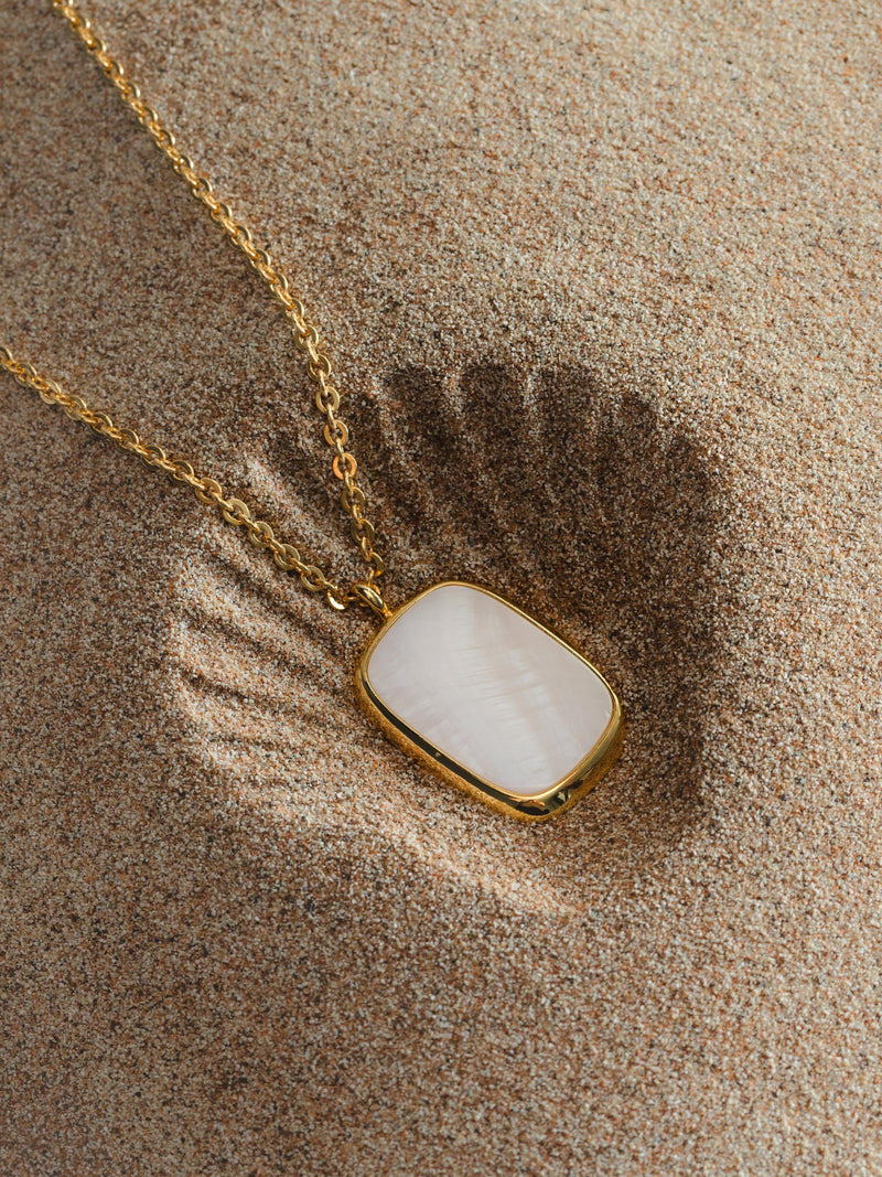 Orelia statement enamel pendant necklace 750mm chain, imported from the UK