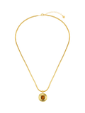 Orelia Tiger's Eye pendant necklace gold plated (British brand)
