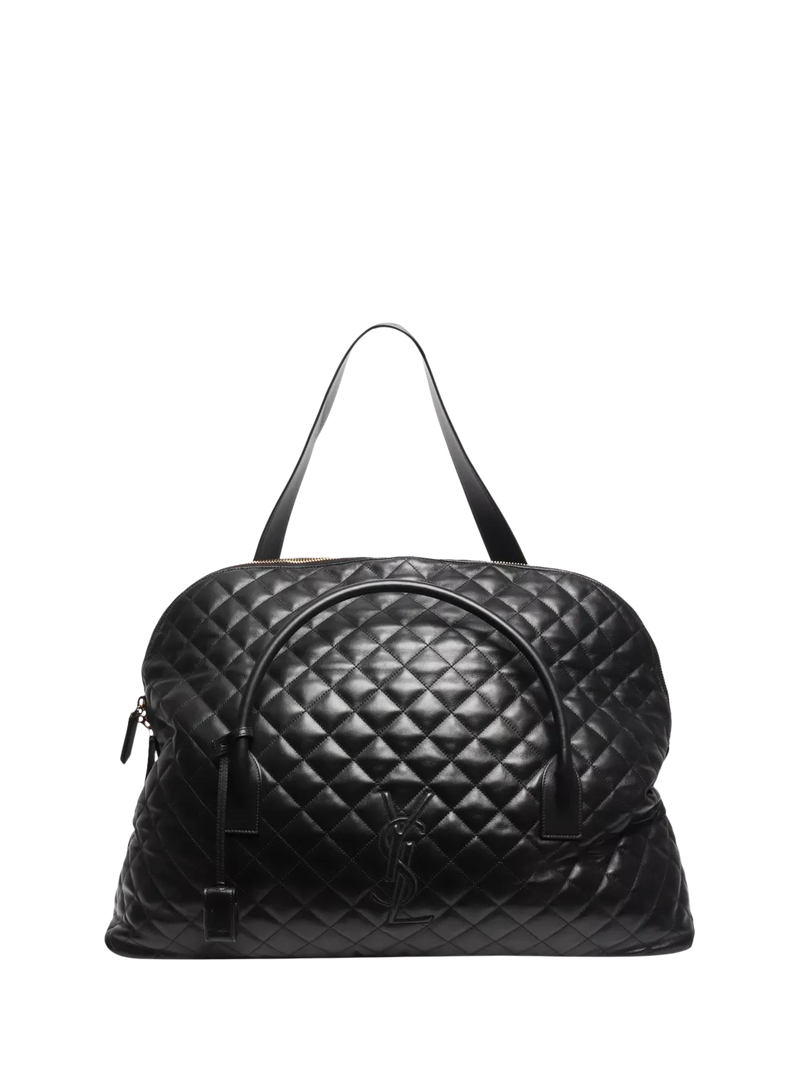 SAINT LAURENT giant travel bag in black, imported from the UK