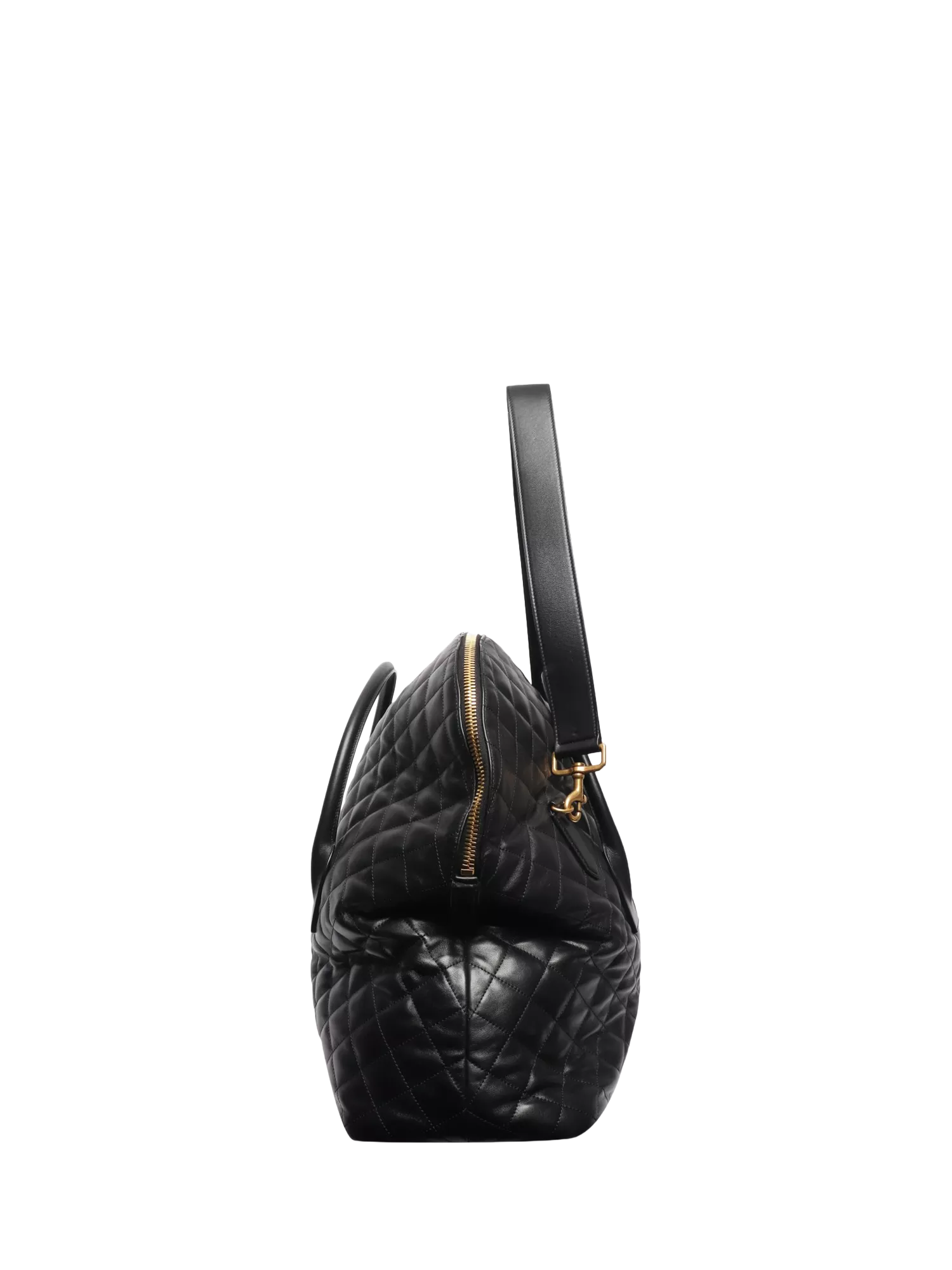 SAINT LAURENT giant travel bag in black, imported from the UK