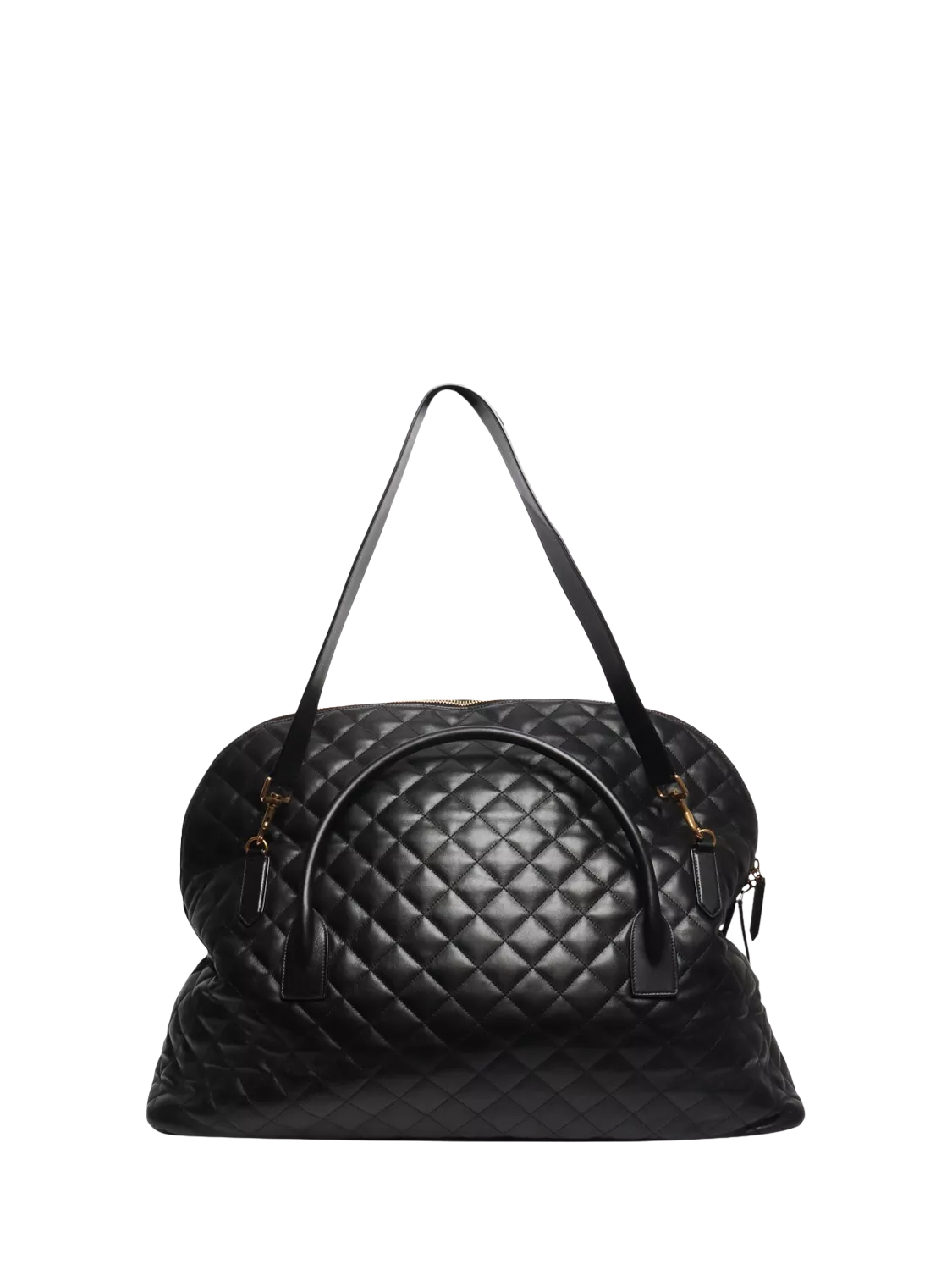 SAINT LAURENT giant travel bag in black, imported from the UK