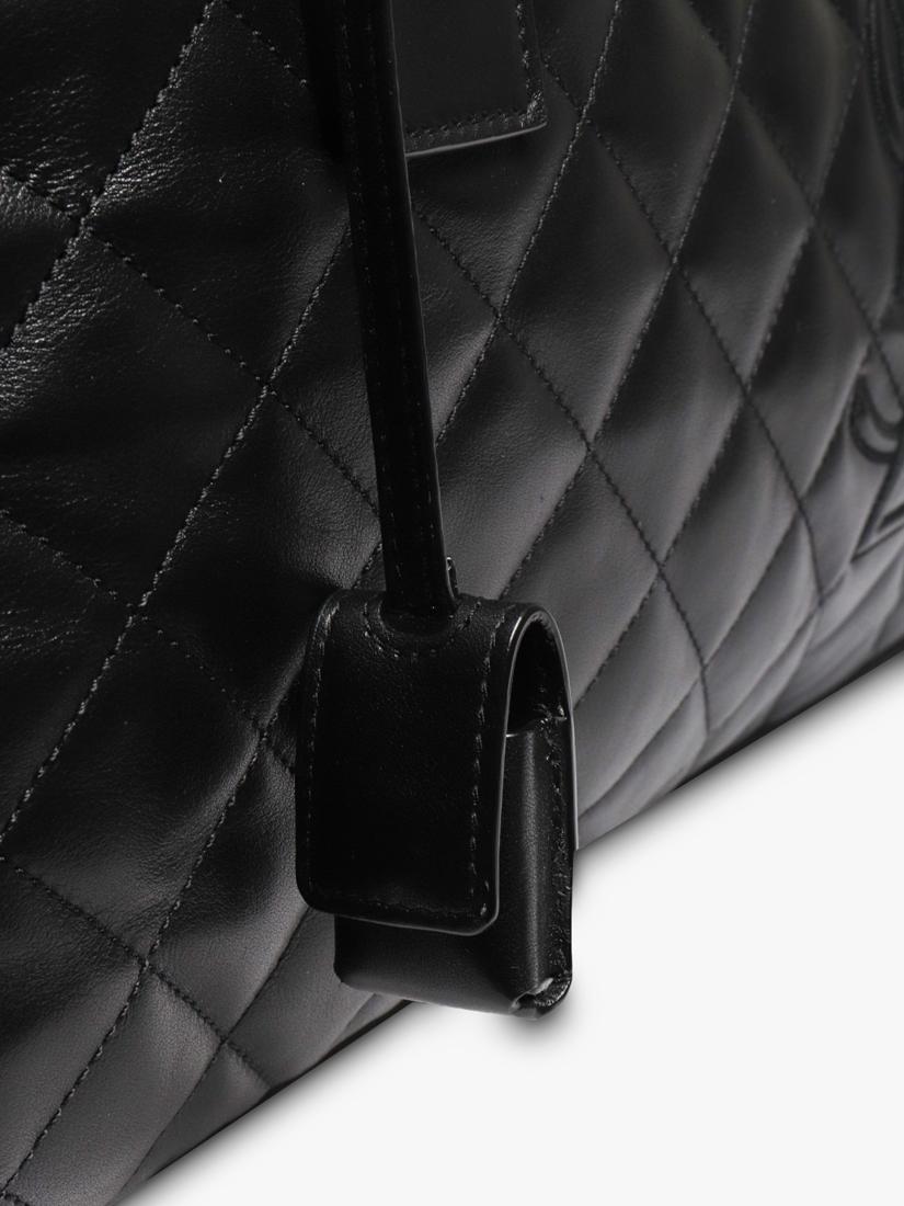 SAINT LAURENT giant travel bag in black, imported from the UK