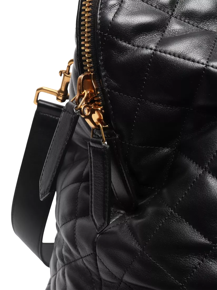 SAINT LAURENT giant travel bag in black, imported from the UK