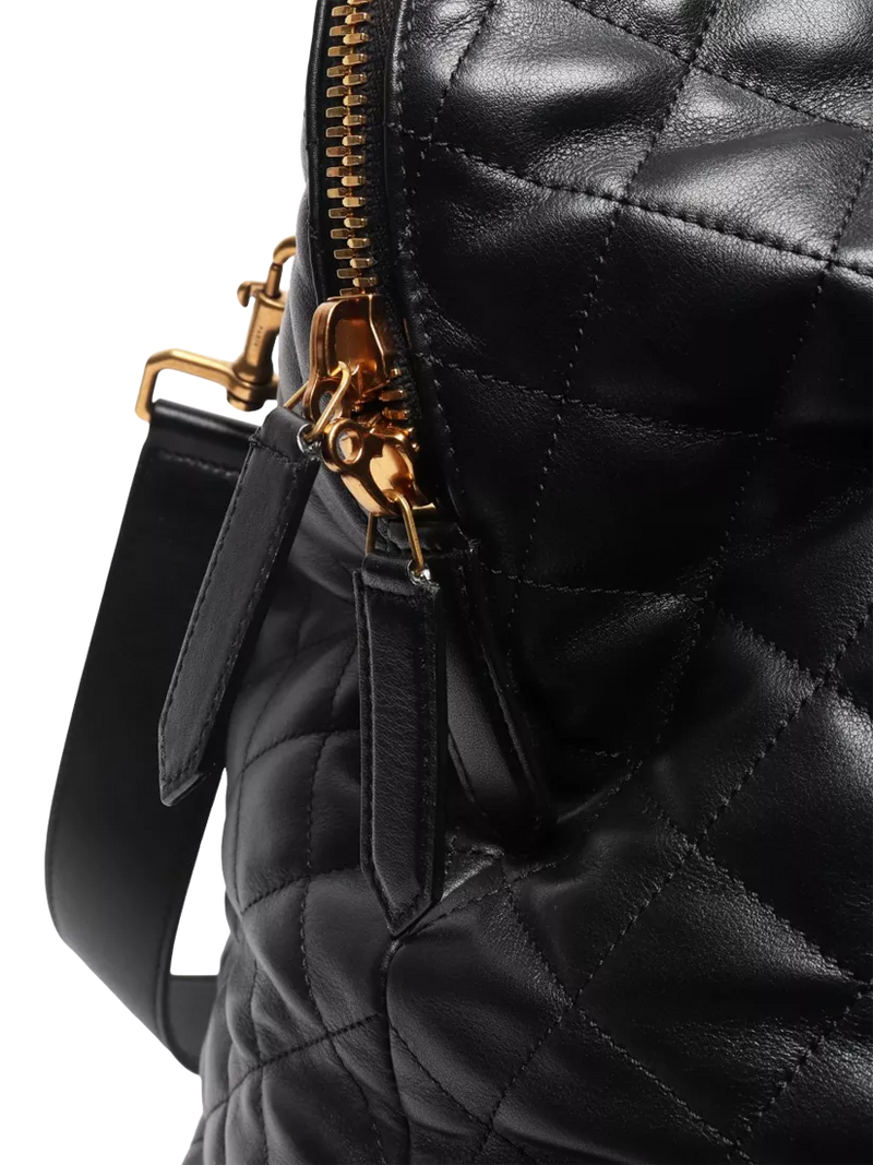 SAINT LAURENT giant travel bag in black, imported from the UK