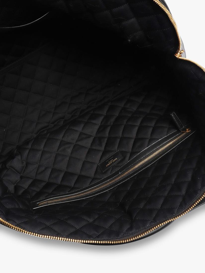 SAINT LAURENT giant travel bag in black, imported from the UK