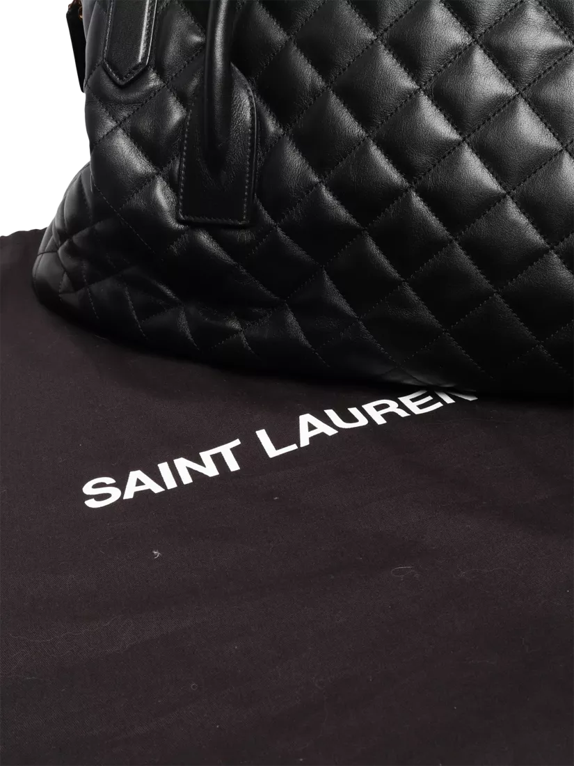 SAINT LAURENT giant travel bag in black, imported from the UK
