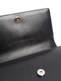 SAINT LAURENT medium Sunset crossbody bag black leather, UK version