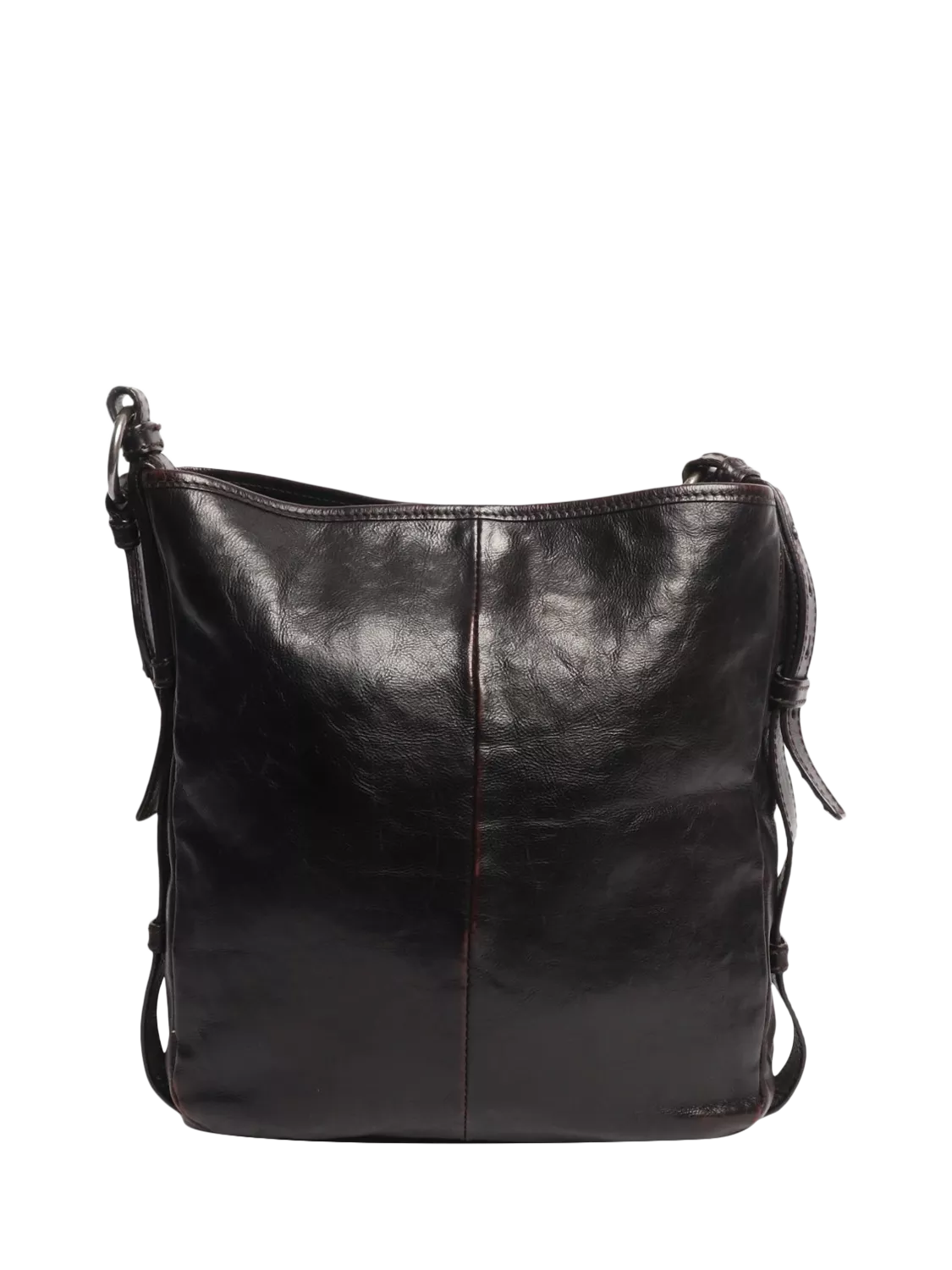 SAINT LAURENT brown leather vintage Mombasa bag (British brand)