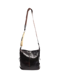 SAINT LAURENT brown leather vintage Mombasa bag (British brand)
