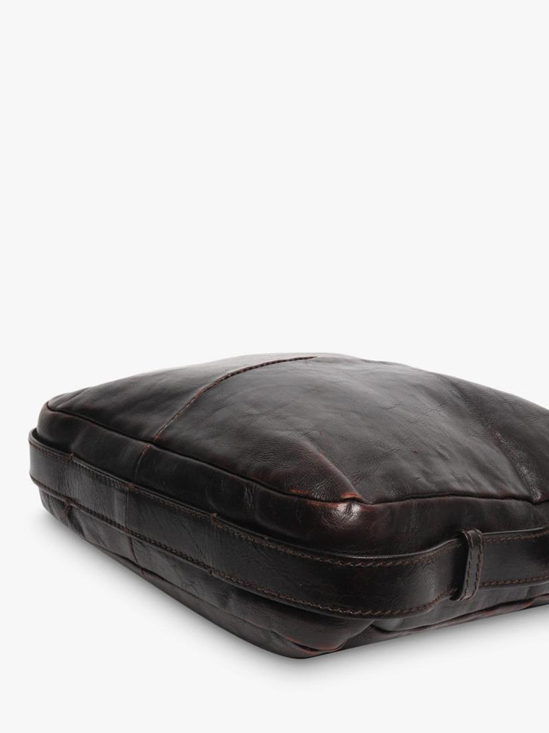 SAINT LAURENT brown leather vintage Mombasa bag (British brand)
