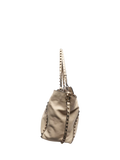 Pre-loved Valentino Rockstud shoulder bag cream leather, imported from the UK