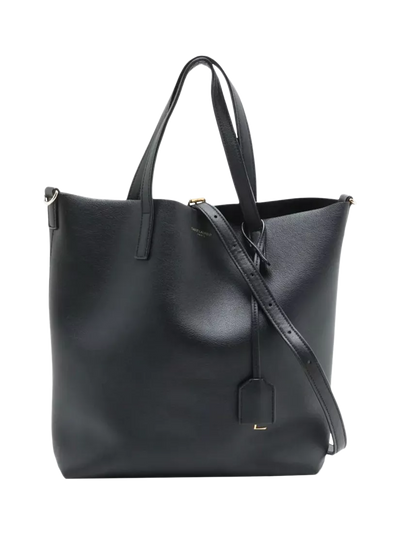 John Lewis SAINT LAURENT Pre-loved Toy Shopping Leather Tote Bag, Black- Buy online at McGrocer