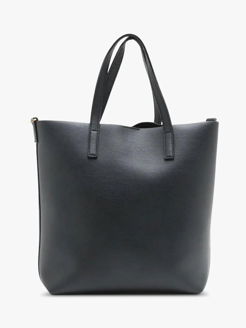 Saint Laurent black leather tote bag - British product