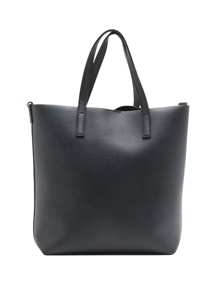 Saint Laurent black leather tote bag - British product