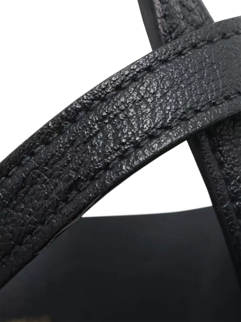 Saint Laurent black leather tote bag - British product