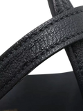 Saint Laurent black leather tote bag - British product