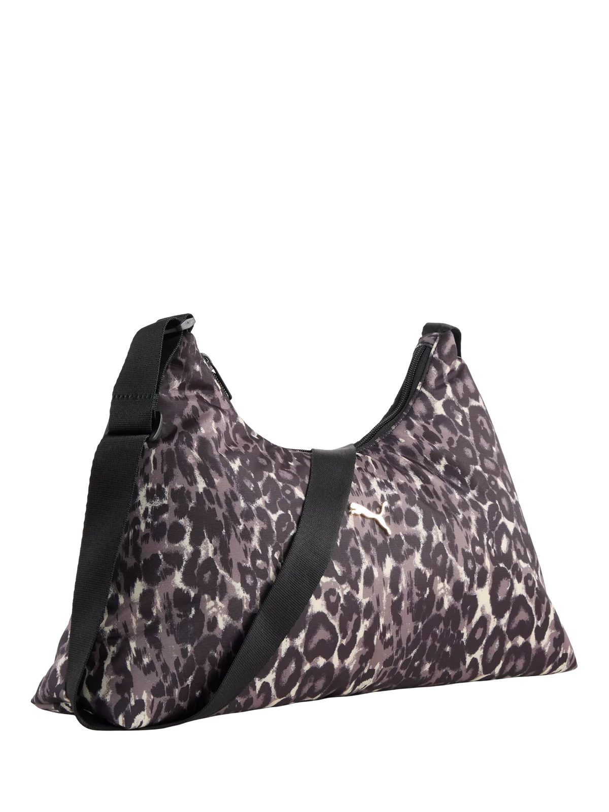 PUMA duffle bag black leopard print medium 5L - British product