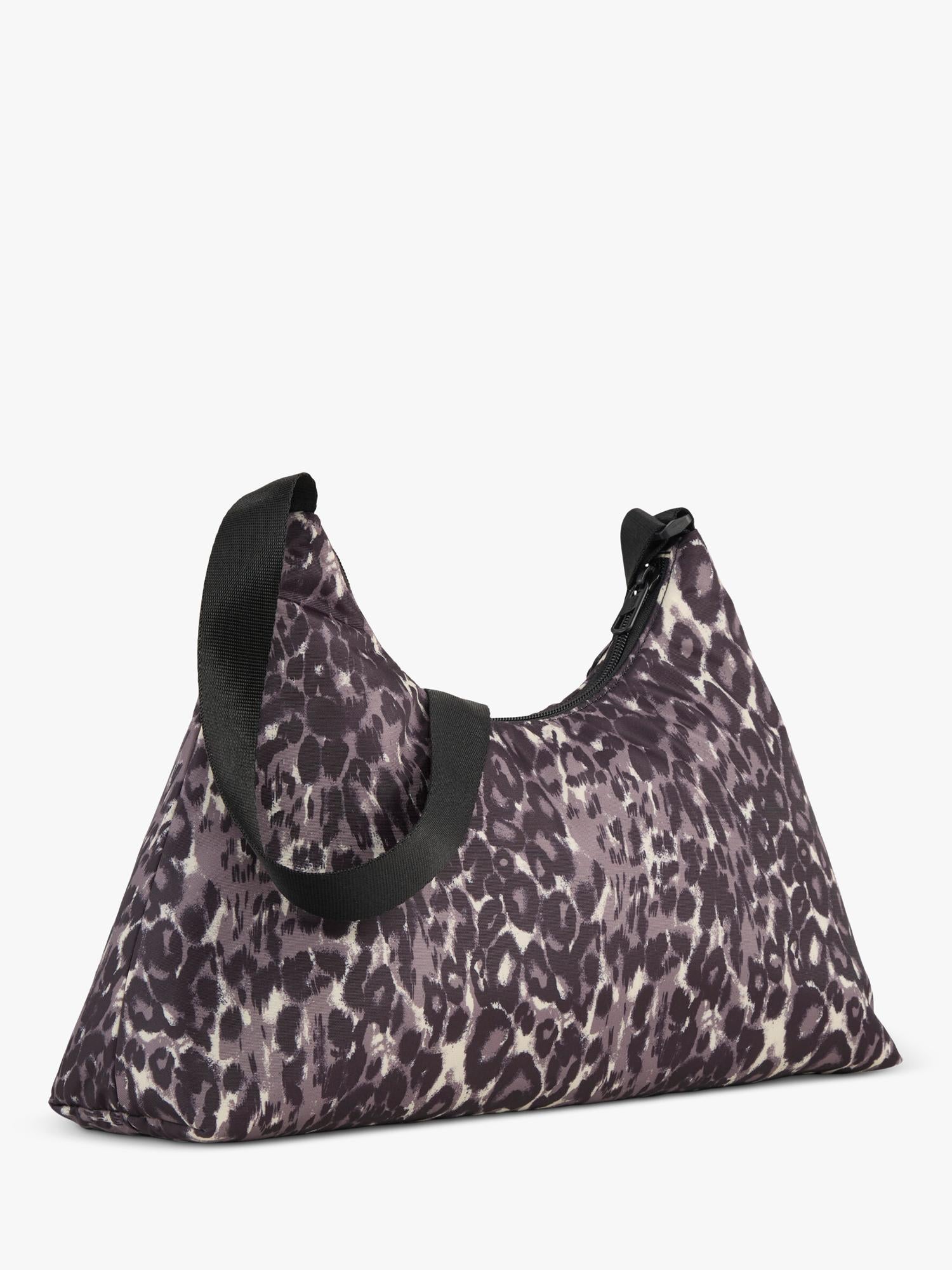 PUMA duffle bag black leopard print medium 5L - British product