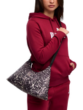 PUMA duffle bag black leopard print medium 5L - British product