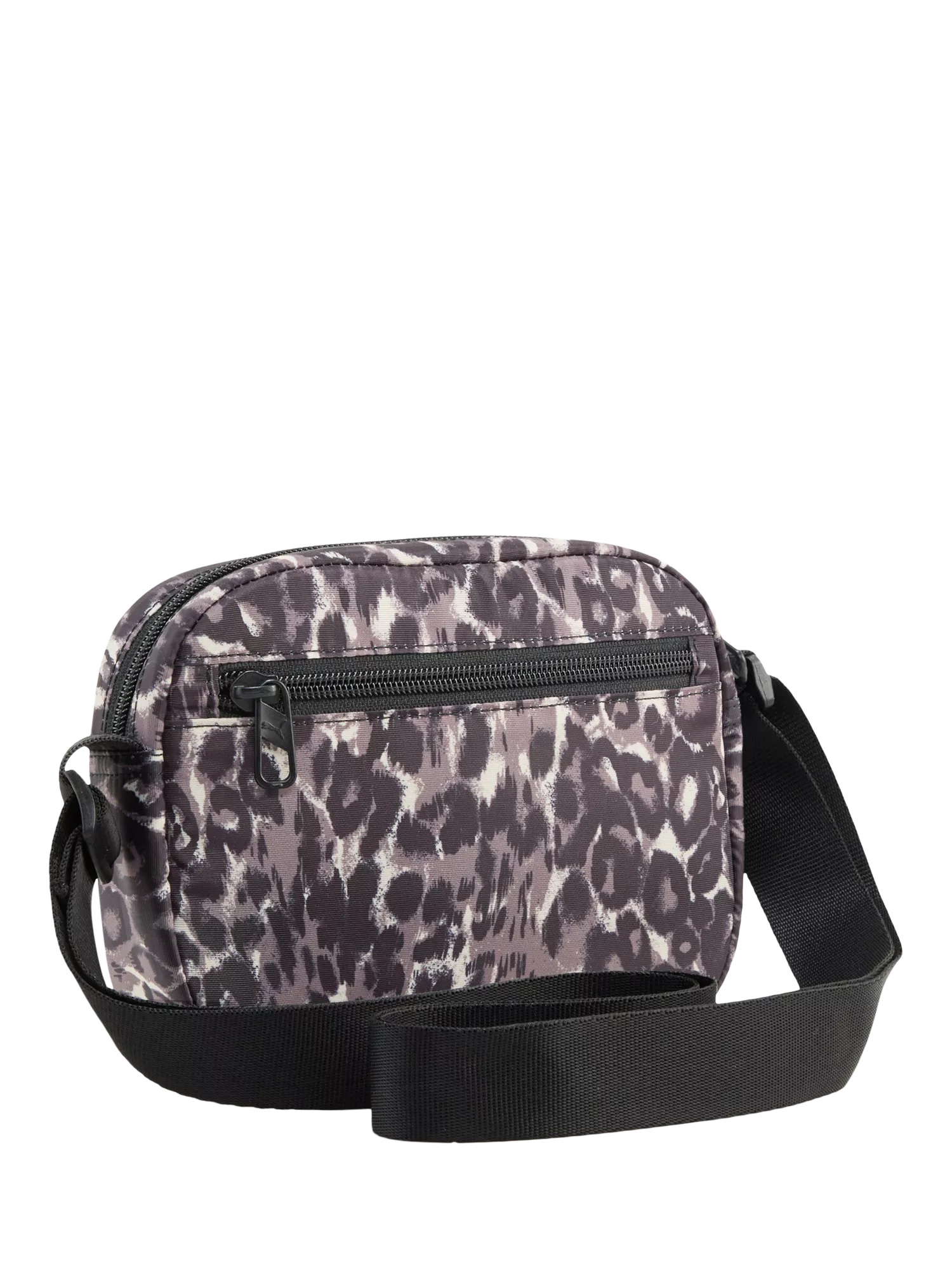 PUMA cross body bag black leopard print 1L - British product