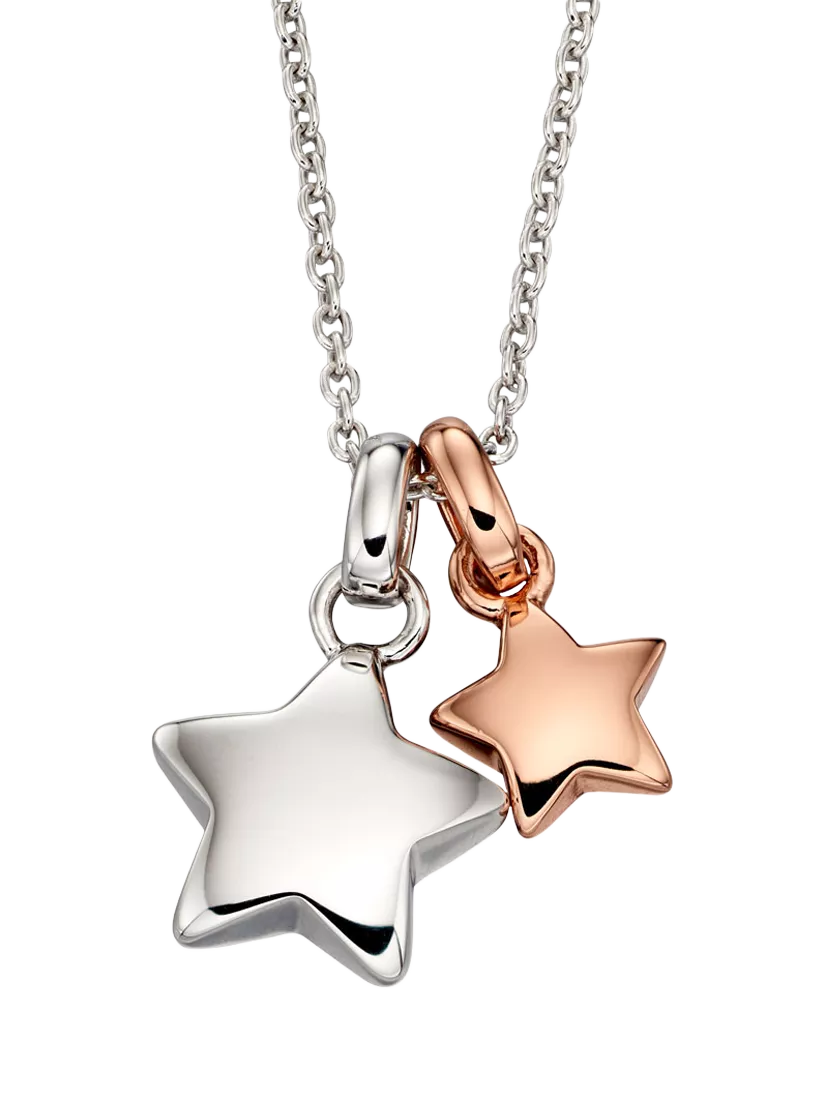Little Star Suki pendant silver with 38cm chain, imported from the UK